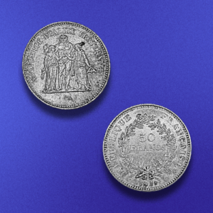Piece Argent - 50 Francs Hercule