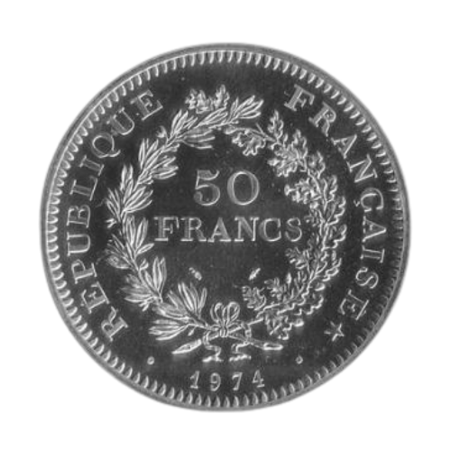 Pièce Argent Revers